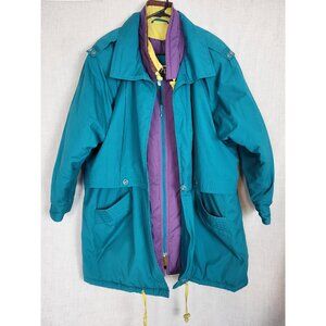 Outer Gear Women’s Coat Sz L Winter Y2K Vintage 90s Warm Work Campus
